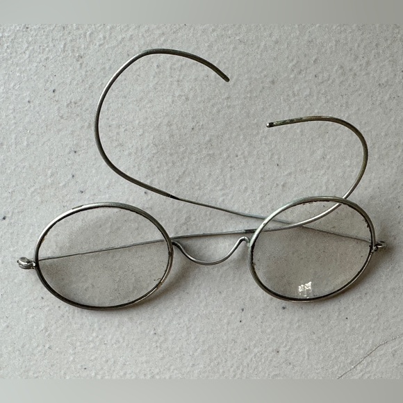 Antique Windsor Style Eyeglasses with case - Picture 2 of 4